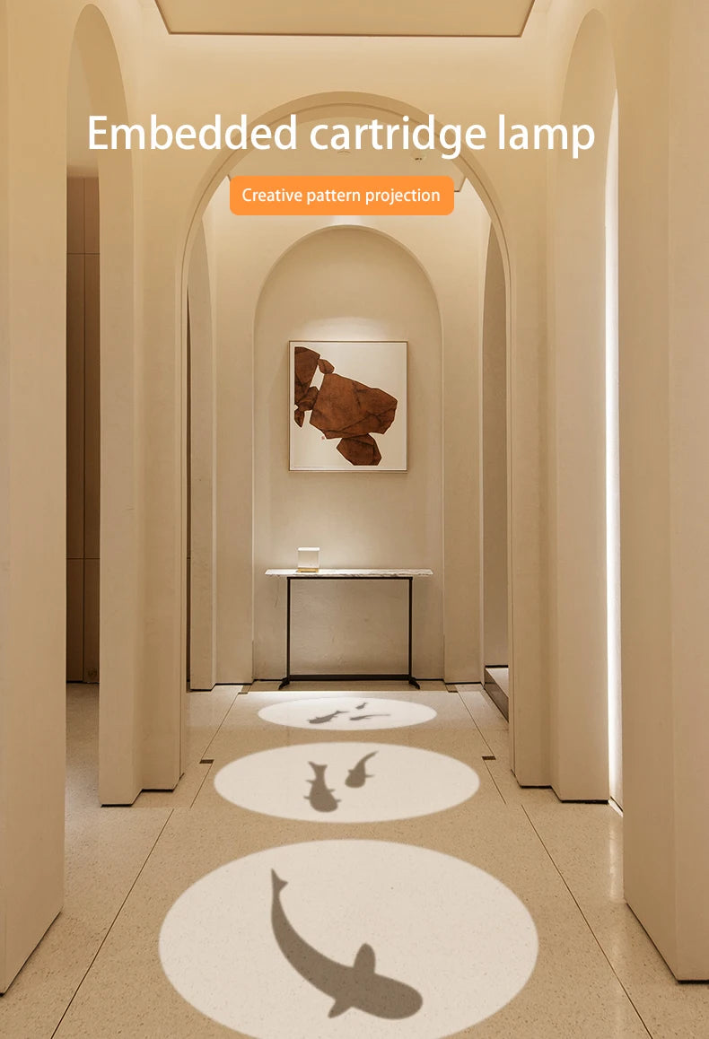Nordic Projection Fish Ceiling Light