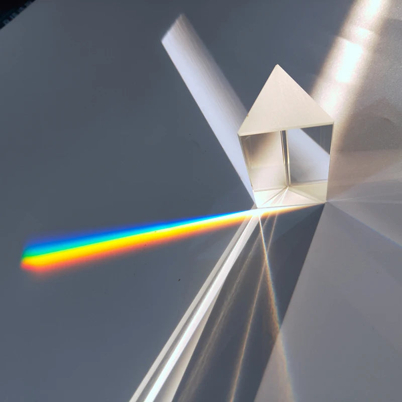 Rainbow Prisma Triangular Glass Prism