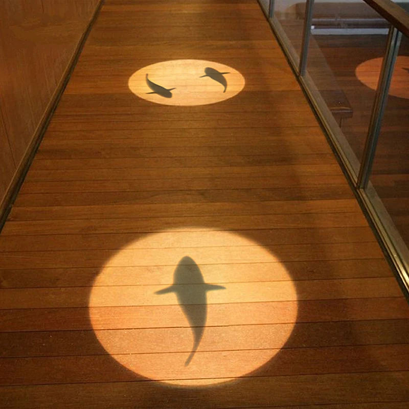 Nordic Projection Fish Ceiling Light