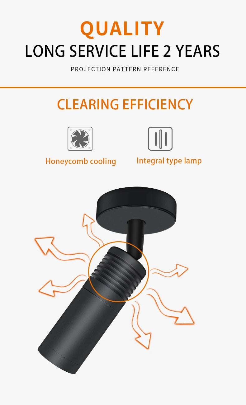 Nordic Projection Fish Ceiling Light