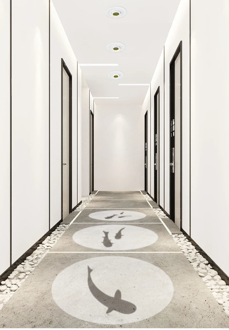 Nordic Projection Fish Ceiling Light