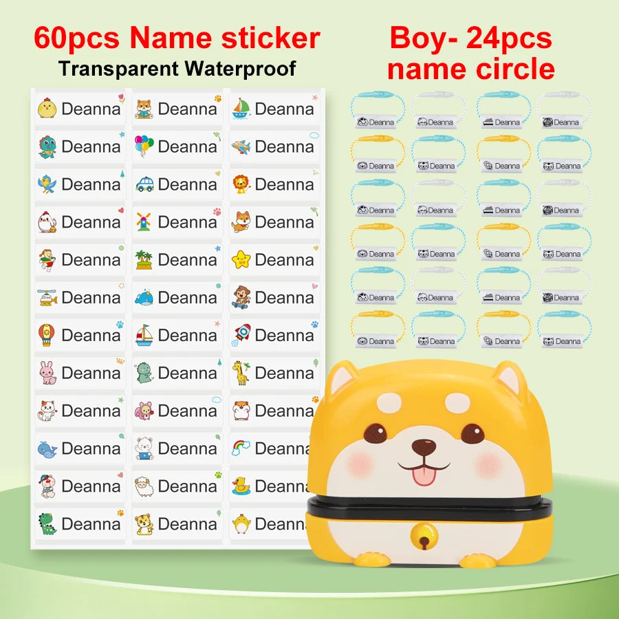 Name Stamp Set