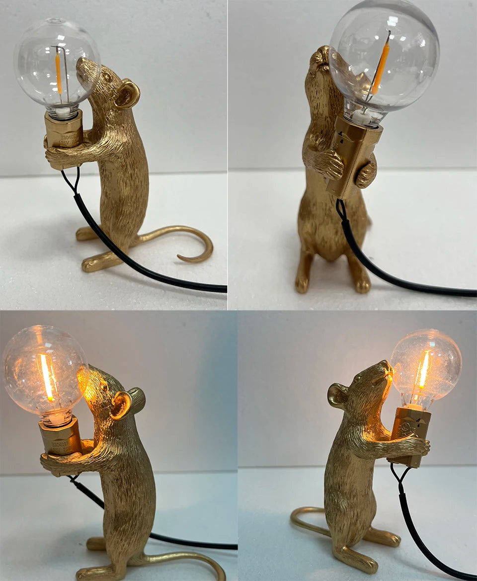 Modern Resin Animal LED Table Lamp