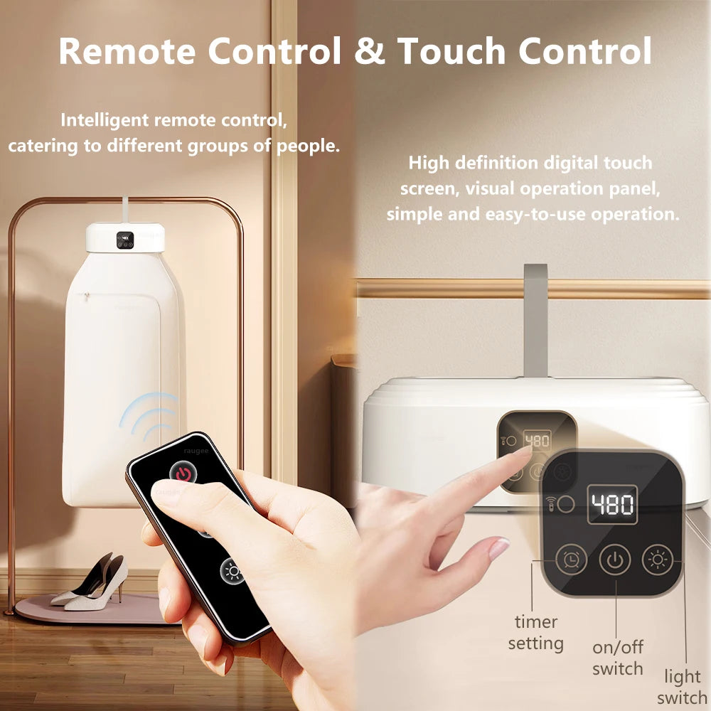 Portable Foldable Electric Clothing Dryer