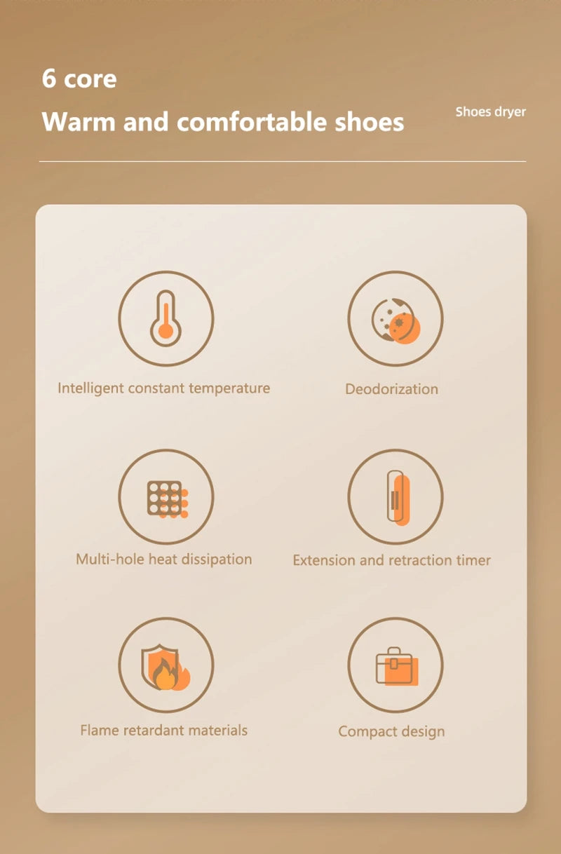 Deodorising & Sterilising Shoe Dryer