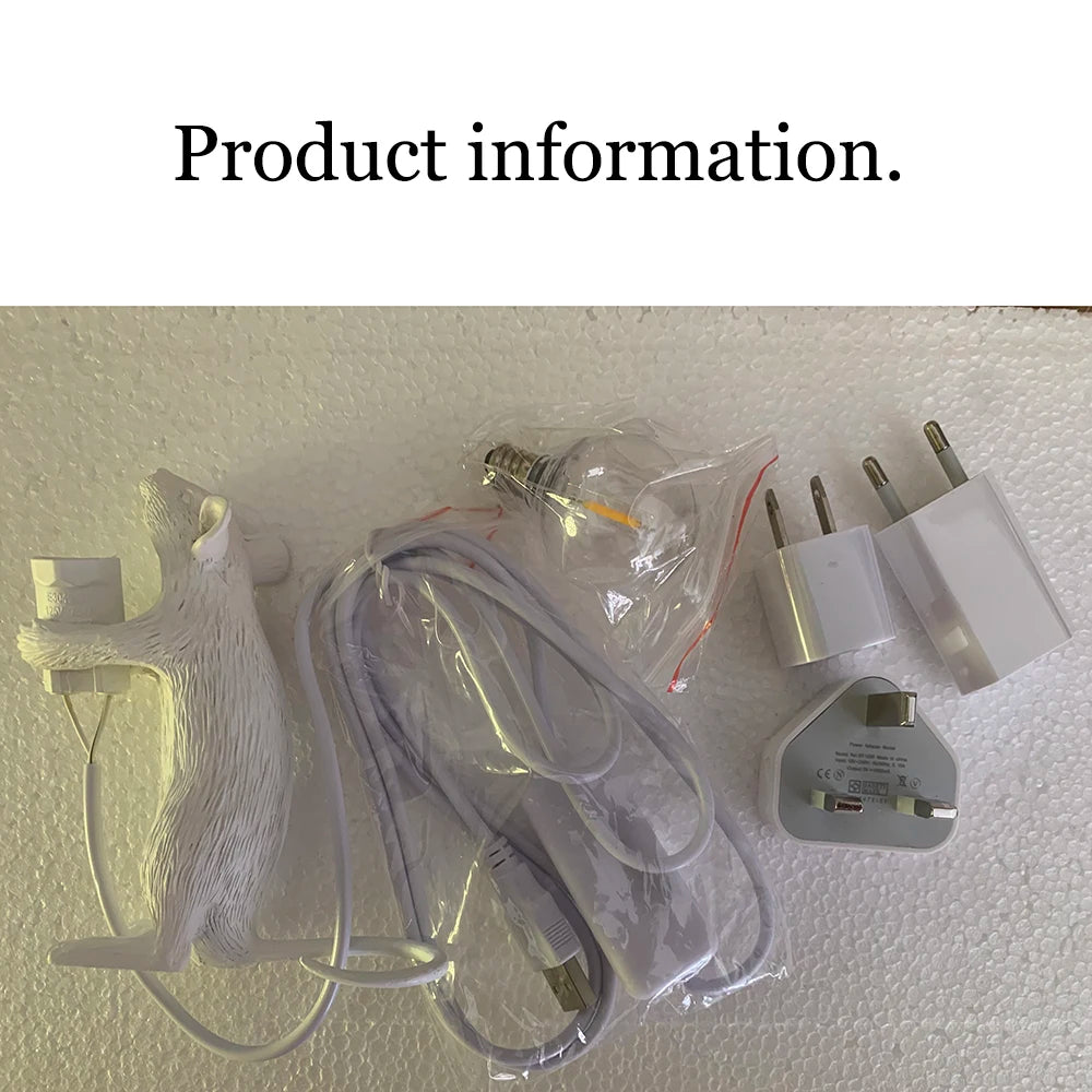 Modern Resin Animal LED Table Lamp