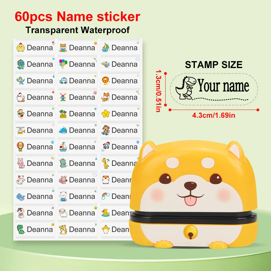 Name Stamp Set