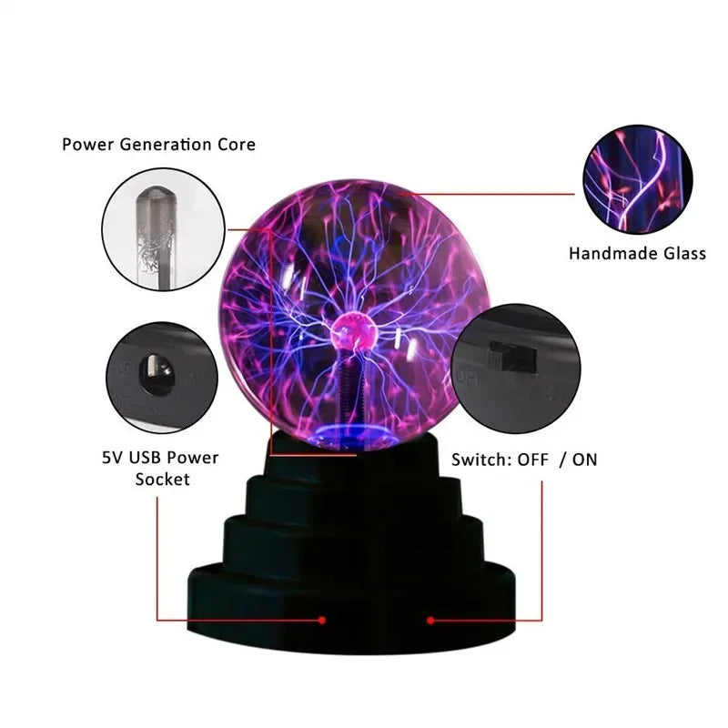 Magic Plasma Ball Lamp