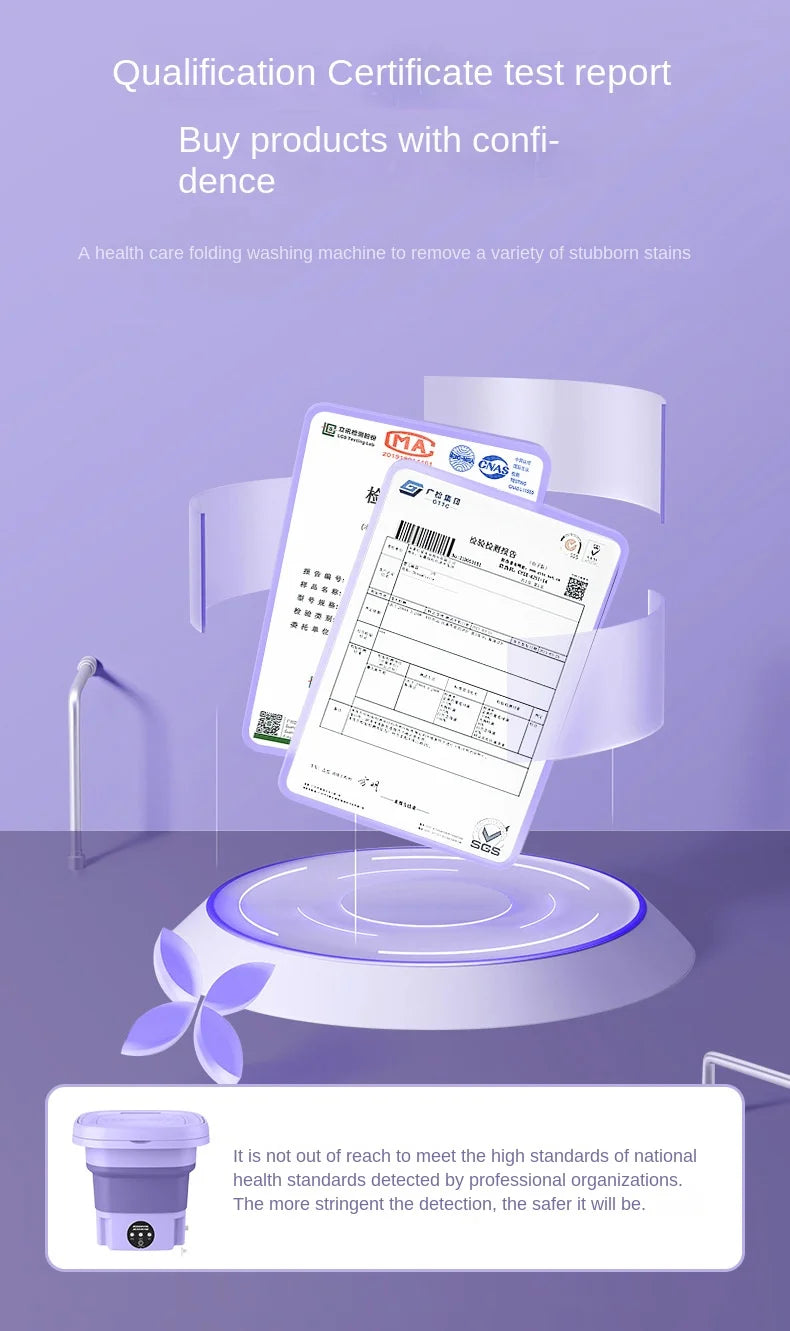 Portable Foldable Washing Machine