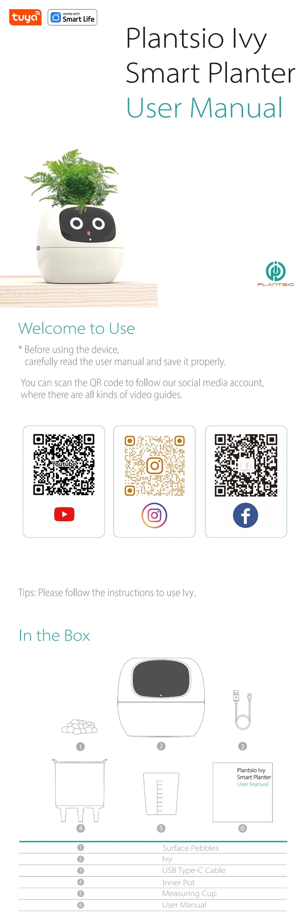 Tuya Ivy Smart Planter