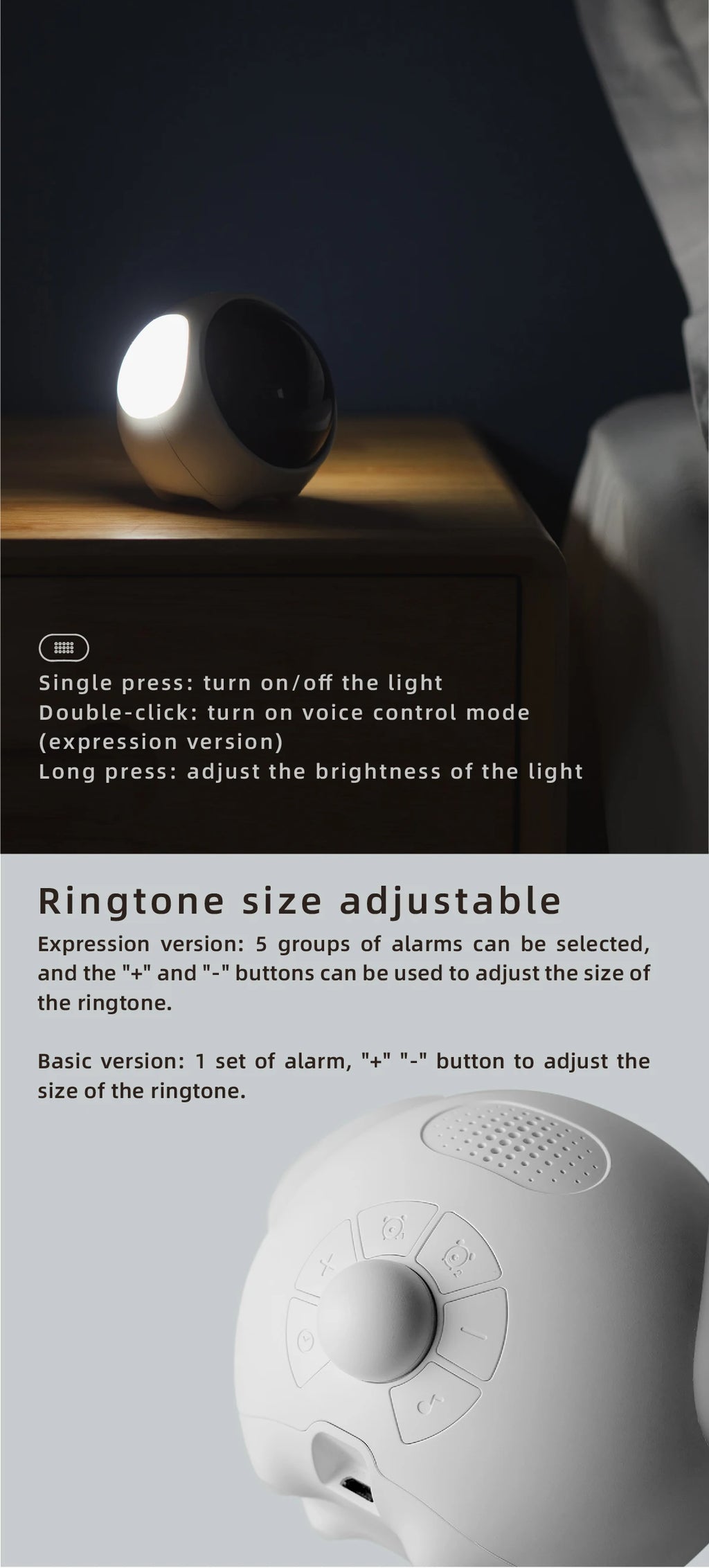 Child Digital Emotion Alarm Clock